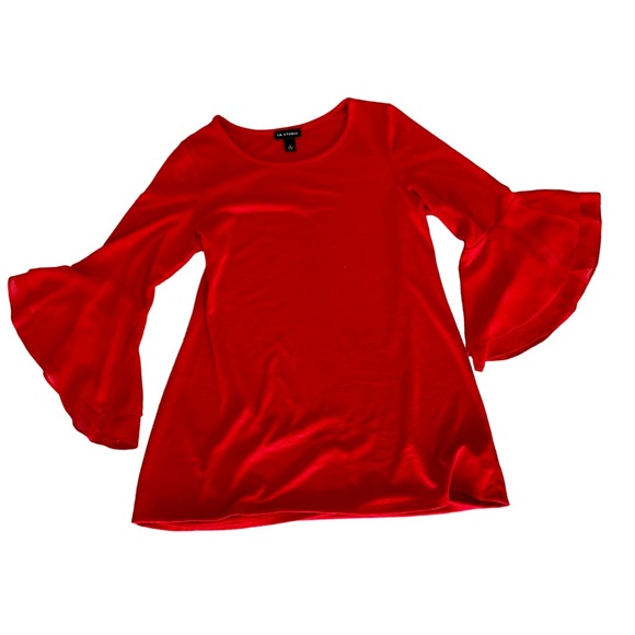I.N. Studio Red Ladies top - Picture 5 of 10